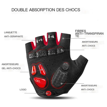 Half Finger Fitness and Cycling Gloves