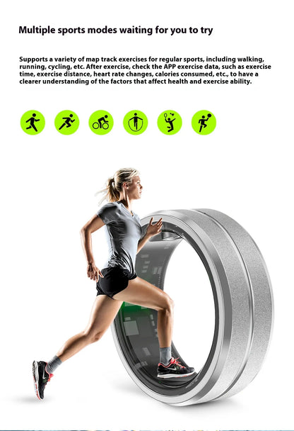 Smart Ring Health & Fitness Tracker